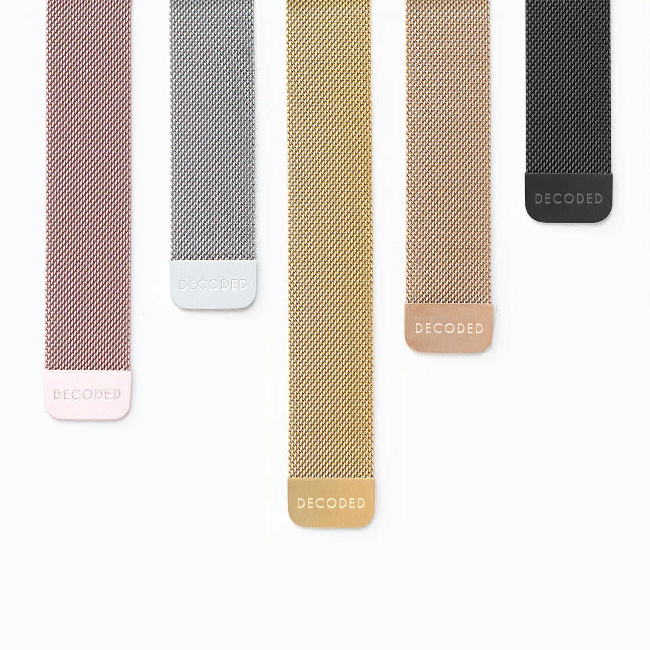 Decoded 49/46 mm Milan strap - Matte Gold