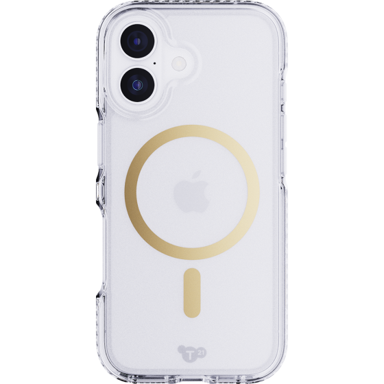 Tech 21 EvoCrystal MagSafe Deksel til iPhone 17 - Gull