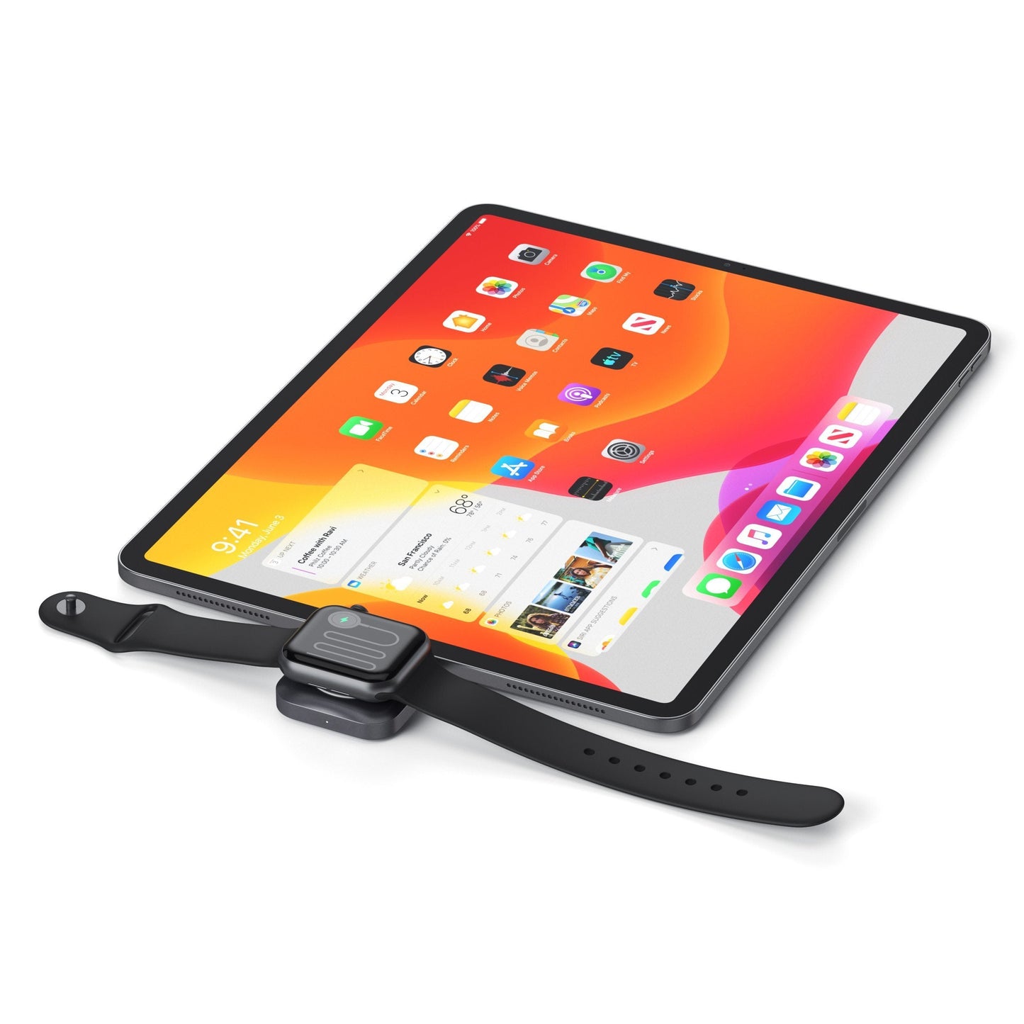Satechi USB-C-lader for Apple Watch