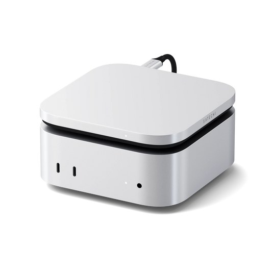 Satechi USB4 Slim NVMe SSD-kabinett til Mac mini