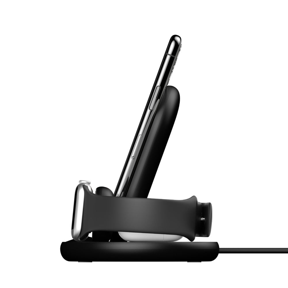 Belkin BOOST↑CHARGE™ 3-i-1 Trådløs lader - Svart