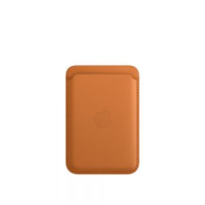 Apple Lommebok i skinn med MagSafe til iPhone - Gyllenbrun