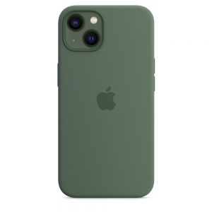 Apple Silikondeksel med MagSafe til iPhone 13 - Eukalyptus